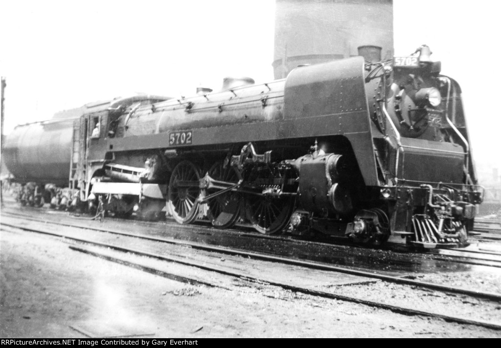 CN 4-6-4 #5702 - Canadian National